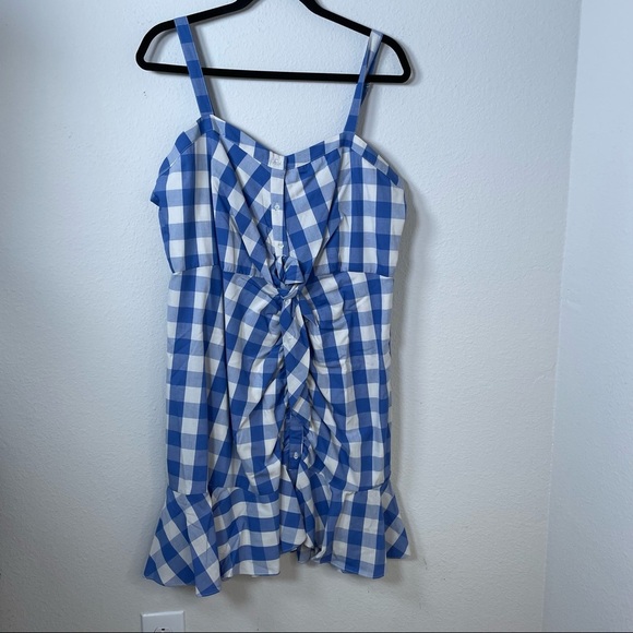 Likely Gingham Blue Mini Dress - Picture 5 of 13